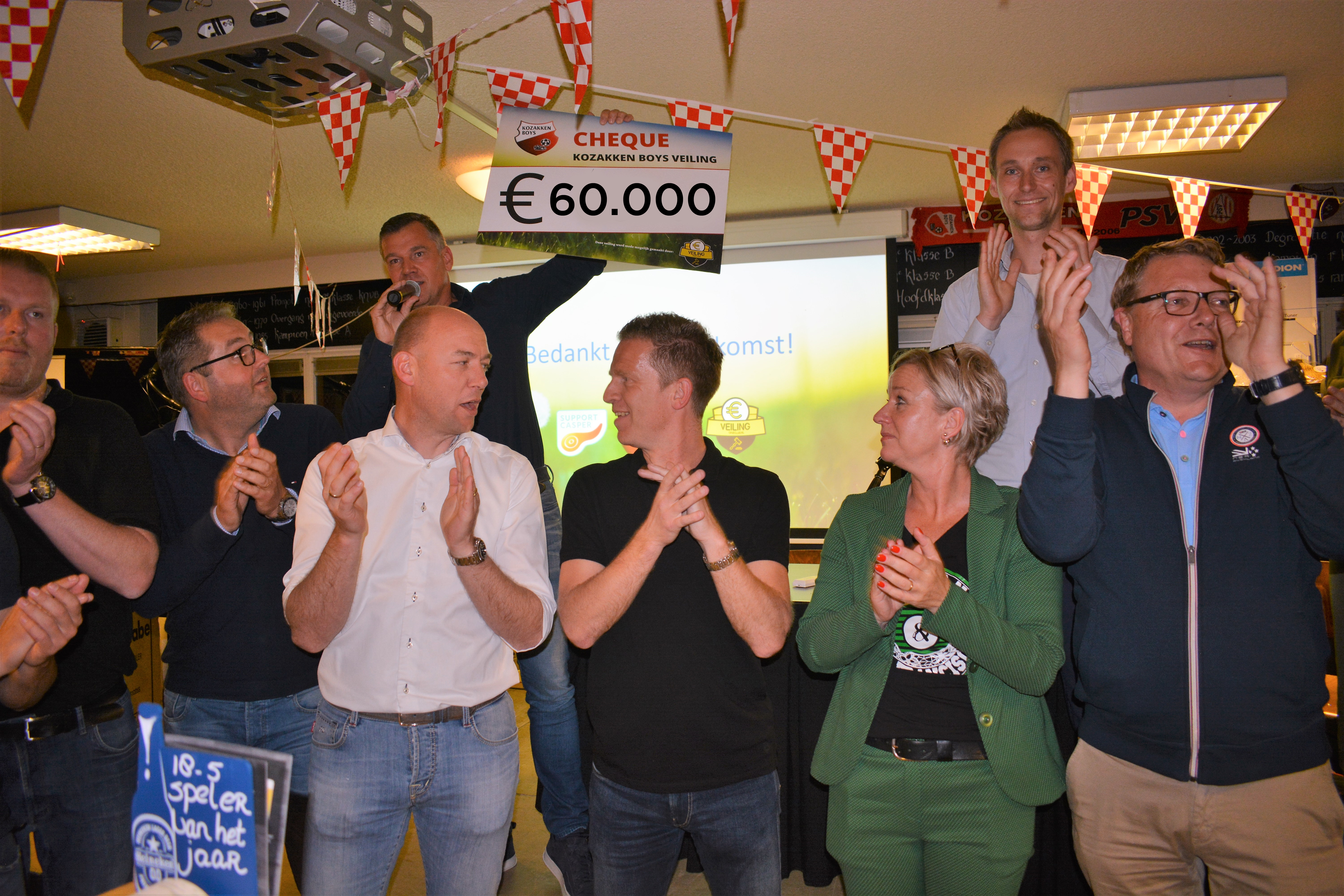 €60.000,- Bij Eerste Kozakken Boys Veiling